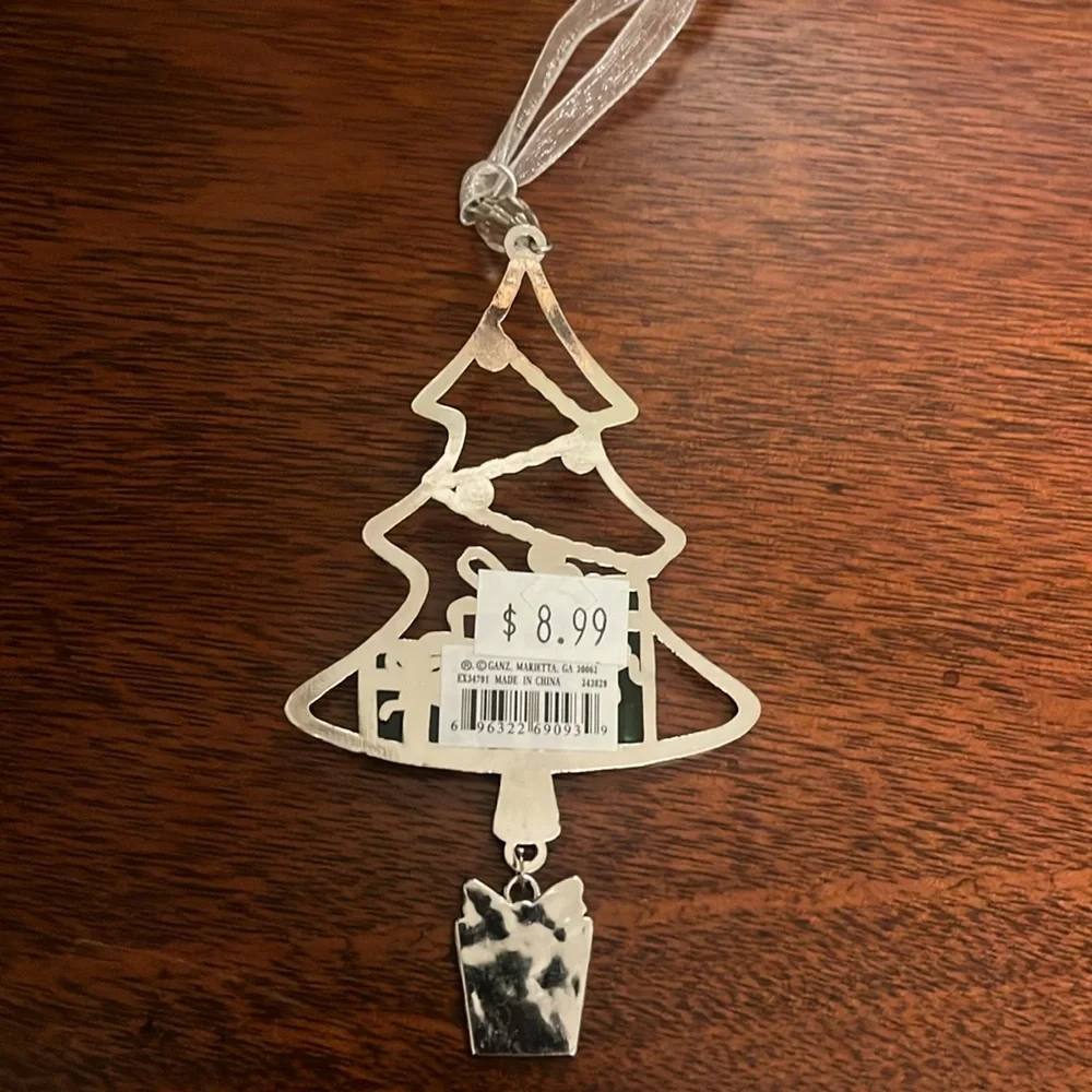 Hallmark Ganz Stained Glass Look Tree HAPPY HOLIDAYS TO A SPECIAL NURSE Ornament